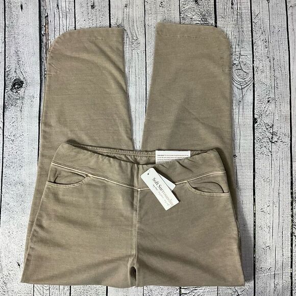 SOFT SURROUNDINGS Straight Leg Ankle Pull On Pants - Picture 1 of 5